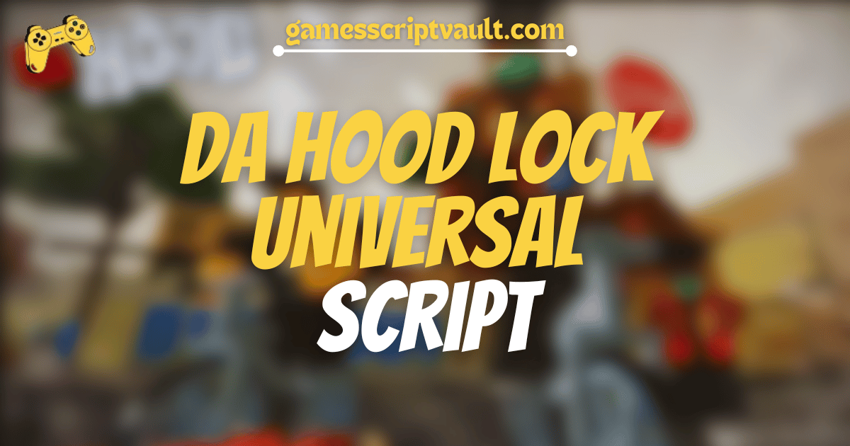 Da hood lock Universal Script