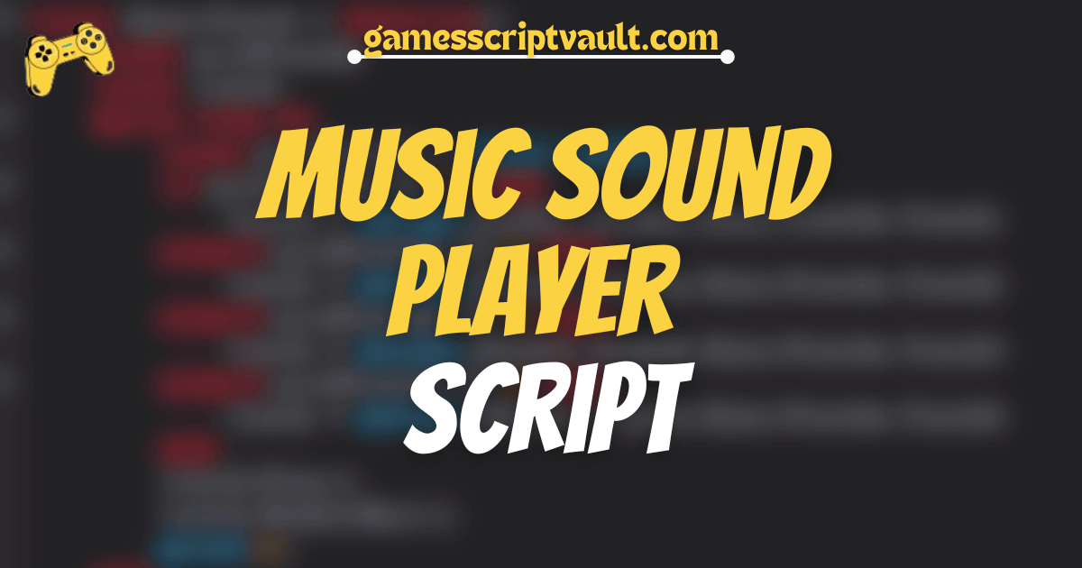 Music Sound player Script