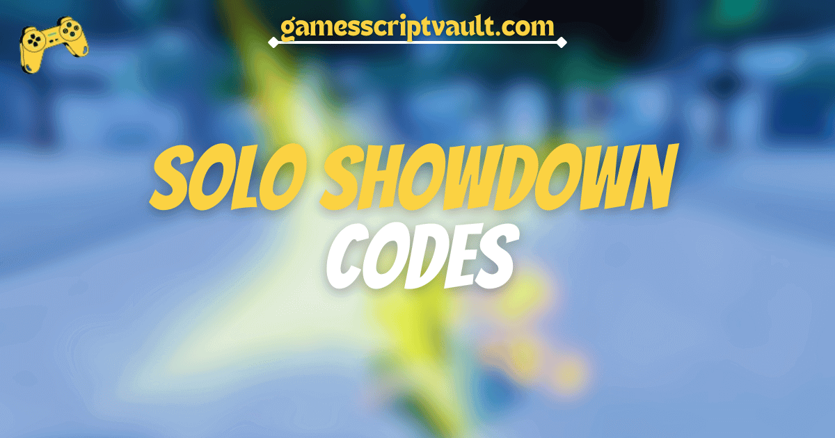 Solo Showdown Codes